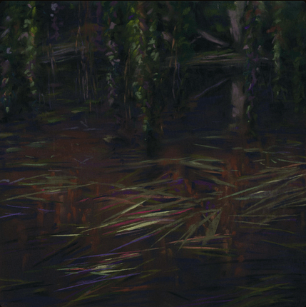 Raindrops EP Abstract album art for the Raindrops EP by Luventi, reminiscent of a rain forest.