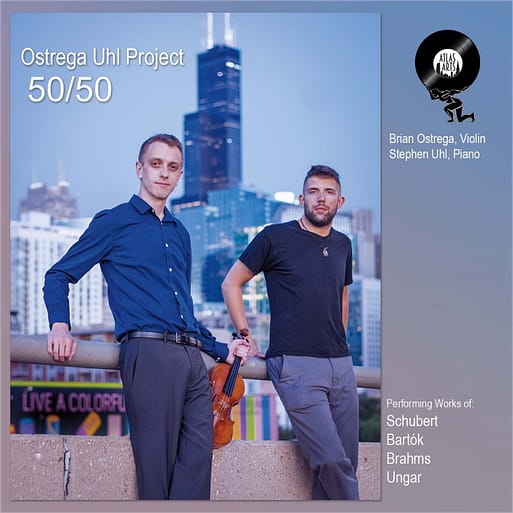 50:50 Liner Notes Cover Ostrega Uhl Project: 50/50 album art