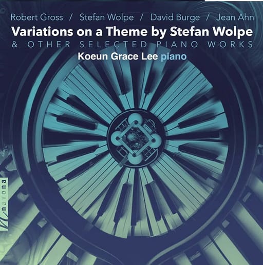 Variations Stefan Wolpe Album art for Variations on a Theme by Stefan Wolpe by Koeun Grace Lee