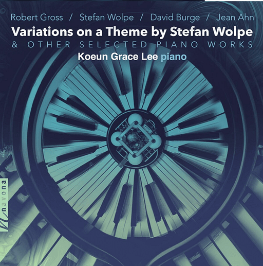 Variations Stefan Wolpe Album art for Variations on a Theme by Stefan Wolpe by Koeun Grace Lee